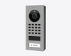 Doorbird D1101V-S, SURFACE-MOUNT IP VIDEO DOOR STATION, RAL 9006, stainless steel, powder-coated, semi-gloss, Part# 423878419