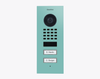 Doorbird D1102V-F, FLUSH-MOUNT IP VIDEO DOOR STATION, RAL 6027, stainless steel, powder-coated, semi-gloss, Part# 423878938