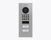Doorbird D1102V-F, FLUSH-MOUNT IP VIDEO DOOR STATION, RAL 9006, stainless steel, powder-coated, semi-gloss, Part# 423878952