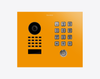 Doorbird D1101KH-C-F, CLASSIC FLUSH-MOUNT IP VIDEO DOOR STATION, RAL 1037, stainless steel, powder-coated, semi-gloss, Part# 423879904