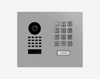 Doorbird D1101KH-M-F, MODERN FLUSH-MOUNT IP VIDEO DOOR STATION, RAL 9006, stainless steel, powder-coated, semi-gloss, Part# 423880153