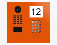 Doorbird D2101IKH, IP VIDEO DOOR STATION, RAL 2004, stainless steel, powder-coated, semi-gloss, Part# 423883437