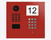 Doorbird D2101IKH, IP VIDEO DOOR STATION, RAL 3000, stainless steel, powder-coated, semi-gloss. Part# 423883444