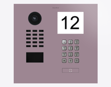 Doorbird D2101IKH, IP VIDEO DOOR STATION, RAL 4009, stainless steel, powder-coated, semi-gloss, Part# 423883512