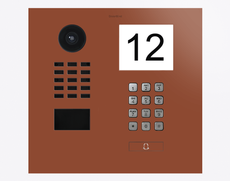 Doorbird D2101IKH, IP VIDEO DOOR STATION, RAL 8004, stainless steel, powder-coated, semi-gloss, Part# 423883710