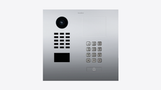 Doorbird D2101KH, IP VIDEO DOOR STATION, Chrome-finish as PVD coating, stainless steel V4A, high-gloss polished, Part# 423883857
