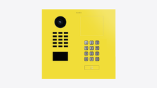 Doorbird D2101KH IP VIDEO DOOR STATION, RAL 1016, stainless steel, powder-coated, semi-gloss, Part# 423883901