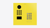 Doorbird D2101KH IP VIDEO DOOR STATION, RAL 1016, stainless steel, powder-coated, semi-gloss, Part# 423883901
