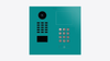 Doorbird D2101KH, IP VIDEO DOOR STATION, RAL 5018, stainless steel, powder-coated, semi-gloss, Part# 423884076