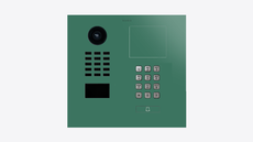 Doorbird D2101KH, IP VIDEO DOOR STATION, RAL 6000, stainless steel, powder-coated, semi-gloss, Part# 423884090