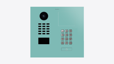 Doorbird D2101KH, IP VIDEO DOOR STATION, RAL 6027, stainless steel, powder-coated, semi-gloss, Part# 423884137