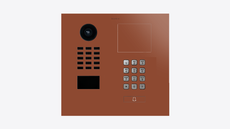 Doorbird D2101KH, IP VIDEO DOOR STATION, RAL 8004, stainless steel, powder-coated, semi-gloss, Part# 423884229