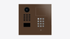 Doorbird D2101KH, IP VIDEO DOOR STATION, RAL 8028, stainless steel, powder-coated, semi-gloss, Part# 423884267