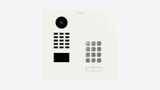 Doorbird D2101KH, IP VIDEO DOOR STATION, RAL 9016, stainless steel, powder-coated, semi-gloss, Part# 423884311