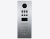 Doorbird D2101KV, IP VIDEO DOOR STATION, Chrome-finish as PVD coating, stainless steel V4A, high-gloss polished, Part# 423884366