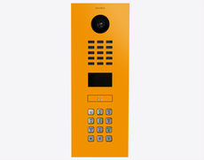 Doorbird D2101KV, IP VIDEO DOOR STATION, RAL 1037, stainless steel, powder-coated, semi-gloss, Part# 423884434