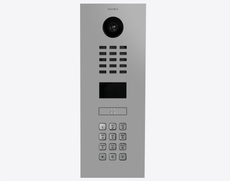 Doorbird D2101KV, IP VIDEO DOOR STATION, RAL 7004, stainless steel, powder-coated, semi-gloss, Part# 423884663