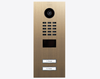 Doorbird D2102V, IP VIDEO DOOR STATION, Real burnished brass, Part# 423885363