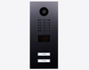 Doorbird D2102V, IP VIDEO DOOR STATION, Titanium-finish as PVD coating, stainless steel V4A, high-gloss polished, Part# 423885394