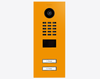 Doorbird D2102V, IP VIDEO DOOR STATION, RAL 1037, stainless steel, powder-coated, semi-gloss, Part# 423885455