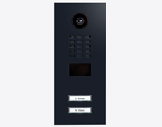 Doorbird D2102V, IP VIDEO DOOR STATION, RAL 5004, stainless steel, powder-coated, semi-gloss, Part# 423885578