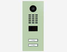 Doorbird D2102V, IP VIDEO DOOR STATION, RAL 6019, stainless steel, powder-coated, semi-gloss, Part# 423885653