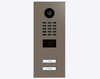 Doorbird D2102V, IP VIDEO DOOR STATION, RAL 7006, stainless steel, powder-coated, semi-gloss, Part# 423885691