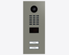 Doorbird D2102V, IP VIDEO DOOR STATION, RAL 7023, stainless steel, powder-coated, semi-gloss, Part# 423885721