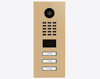 Doorbird D2103V, IP VIDEO DOOR STATION, RAL 1001, stainless steel, powder-coated, semi-gloss, Part# 423885912