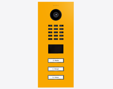 Doorbird D2103V, IP VIDEO DOOR STATION, RAL 1003, stainless steel, powder-coated, semi-gloss, Part# 423885929