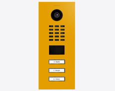 Doorbird D2103V, IP VIDEO DOOR STATION, RAL 1004, stainless steel, powder-coated, semi-gloss, Part# 423885936