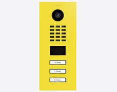 Doorbird D2103V, IP VIDEO DOOR STATION, RAL 1016, stainless steel, powder-coated, semi-gloss, Part# 423885943
