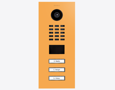 Doorbird D2103V, IP VIDEO DOOR STATION, RAL 1017, stainless steel, powder-coated, semi-gloss, Part# 423885950