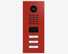 Doorbird D2103V, IP VIDEO DOOR STATION, RAL 3000, stainless steel, powder-coated, semi-gloss, Part# 423885998