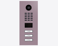 Doorbird D2103V, IP VIDEO DOOR STATION, RAL 4009, stainless steel, powder-coated, semi-gloss,  Part# 423886063