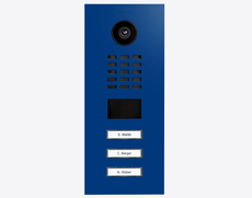 Doorbird D2103V, IP VIDEO DOOR STATION, RAL 5002, stainless steel, powder-coated, semi-gloss, Part# 423886070