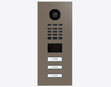 Doorbird D2103V, IP VIDEO DOOR STATION,  RAL 7006, stainless steel, powder-coated, semi-gloss, Part# 423886209