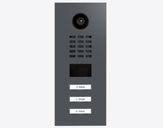 Doorbird D2103V, IP VIDEO DOOR STATION, RAL 7015, stainless steel, powder-coated, semi-gloss, Part# 423886223