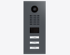 Doorbird D2103V, IP VIDEO DOOR STATION, RAL 7015, stainless steel, powder-coated, semi-gloss, Part# 423886223