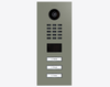 Doorbird D2103V, IP VIDEO DOOR STATION, RAL 7033, stainless steel, powder-coated, semi-gloss, Part# 423886247