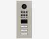 Doorbird D2103V, IP VIDEO DOOR STATION, RAL 7044, stainless steel, powder-coated, semi-gloss, Part# 423886254
