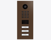 Doorbird D2103V, IP VIDEO DOOR STATION, RAL 8028, stainless steel, powder-coated, semi-gloss,  Part# 423886308