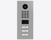 Doorbird D2103V, IP VIDEO DOOR STATION, RAL 9006, stainless steel, powder-coated, semi-gloss,  Part# 423886322