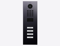 Doorbird D2104V, IP VIDEO DOOR STATION, Titanium-finish as PVD coating, stainless steel V4A, high-gloss polished, Part# 423886414