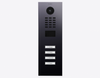 Doorbird D2104V, IP VIDEO DOOR STATION, Titanium-finish as PVD coating, stainless steel V4A, high-gloss polished, Part# 423886414