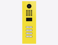 Doorbird D2104V, IP VIDEO DOOR STATION, RAL 1016, stainless steel, powder-coated, semi-gloss, Part# 423886452
