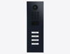 Doorbird D2104V, IP VIDEO DOOR STATION, RAL 5004, stainless steel, powder-coated, semi-gloss, Part# 423886599