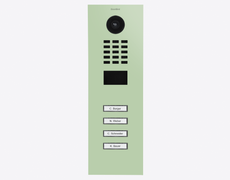 Doorbird D2104V, IP VIDEO DOOR STATION, RAL 6019, stainless steel, powder-coated, semi-gloss, Part# 423886674