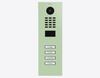 Doorbird D2104V, IP VIDEO DOOR STATION, RAL 6019, stainless steel, powder-coated, semi-gloss, Part# 423886674