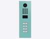Doorbird D2104V, IP VIDEO DOOR STATION, RAL 6027, stainless steel, powder-coated, semi-gloss, Part# 423886681